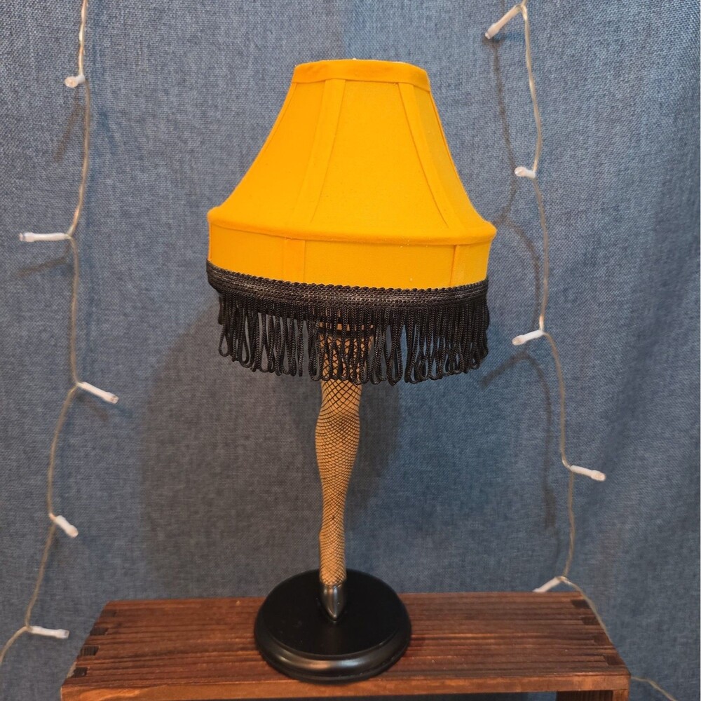 NECA Christmas Story Leg Lamp Tea Light Votive Holder 12" Movie Prop - Picture 6 of 16